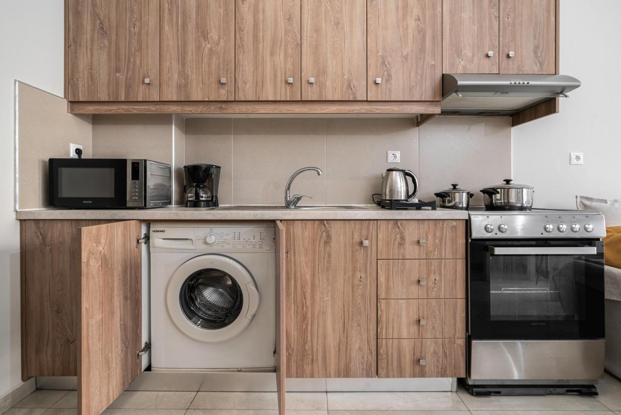 Neon Apartment, Modern, High Quality, Central Apt, Heraklion City Ngoại thất bức ảnh
